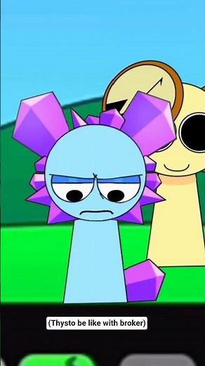 Thysto (furious) and broker sprunki pyramixed (finished animation) #thysto #sprunki #animation