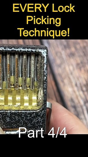 4.2K views · 98 reactions | EVERY Way to Pick a Lock Part 4 #viralvideo #lockpicking #reelsfb #viral #security #lockpickingtool #foryou #LOCK #military | Lock Picking V | Facebook
