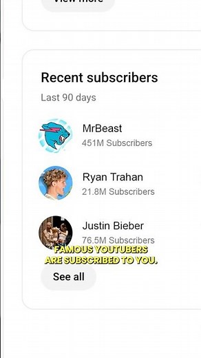 Find Out Who Subscribed to Your Channel
