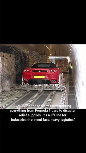 How Planes Load Cargo: Inside the Boeing 747 Freighter #boeing #learnonyoutube #fyp