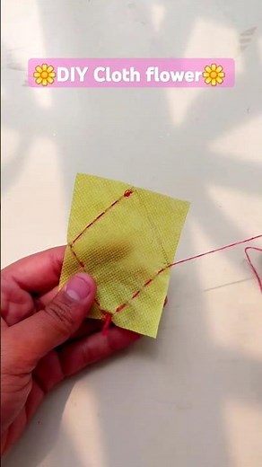 How to Make Flowers from Fabric (DIY Cloth Flowers Tutorial)