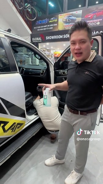 Sơn Hiệp Auto Hà Tĩnh đã tin dùng combo vệ sinh dàn lạnh Onzca #onzca #oto #khumui