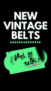 Here are only a small selection of the stunning vintage belts we have in stock. Check out what we have available by searching for belts on our website. Available on eBay as well. Get them now, while they're available. #vintagebelts #VintageVibes #vintagefashion #sustainablefashion #vintagedrip | Vintage Superstore