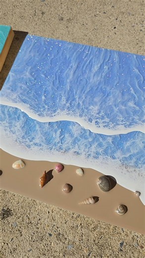 When your niece comes over to hang out and you end up making these together 💜🌊 | Melissa Broschard