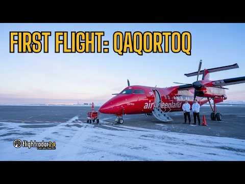 First Flight Into Qaqortoq: Opening Greenland's New Gateway