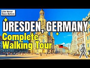 [4K HDR] Complete Dresden Walking Tour 🇩🇪｜Baroque Wonders & City Life