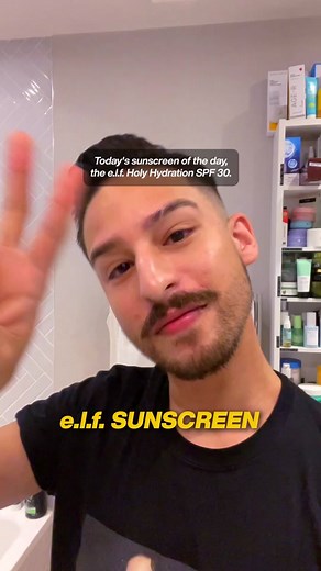 We love a drugstore sunscreen staple from @elfyeah #skintok #skincare101 #sunscreen #spf #drugstoreskincare #elfskincare #grwm #dayinthelife #skincareroutine #bestspf #bestsunscreen #sunscreenforpoc
