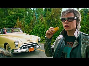 Quicksilver Saves Everyone - X-Mansion Explosion Scene (X-Men: Apocalypse 2016)