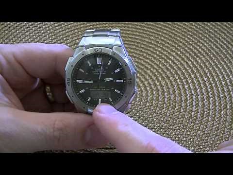 Casio WVA470DJ-1ACF Tough Solar Wave-Ceptor ana-digi watch