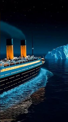 "Titanic Hits the Iceberg | Iconic Disaster Scene | 4K Remastered Clip