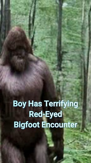 Boy's Terrifying Red-Eyed Bigfoot Encounter | Bigfoot Evidence