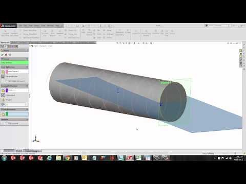 SOLIDWORKS Quick Tip - Creating a Worm Gear