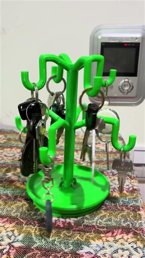 3D printed keychains storage