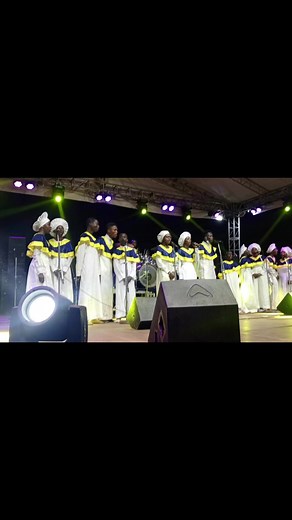 The choir of CCC Glorious Land Parish ministering at 2023 Imeko Musical Fiesta, | Celestial Television Network