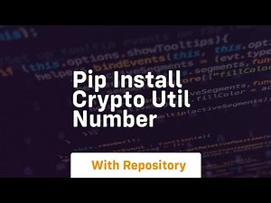 pip install crypto util number