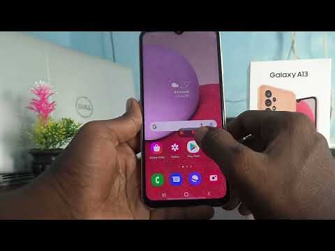 How to do screen recording Samsung Galaxy A13