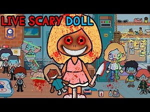 Live Scary Doll... / Toca Life Story | Toca Boca Horror