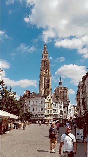 Antwerp Cathedral Tower from different Angles 🕍 | Cathedral of Our Lady