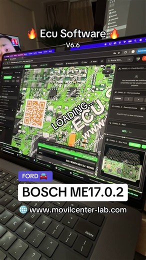 BOSCH ME17.0.2 FORD 🚘 🔥ECU Software v6.6 🚀 #bosch #automotriz #ecusoftware #automotive