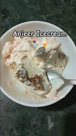 Homemade Fig Icecream 😋#fypage​#homecuisine​ #recipe​#cooking​#food #icecream#foodie​#yummy #fyp