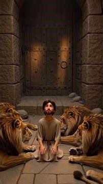 Mesmo na cova… Deus nunca deixou Daniel sozinho 🦁✨