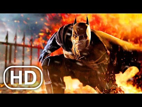 BATMAN Vs KILLER CROC Fight Scene Cinematic - Batman Arkham Origins
