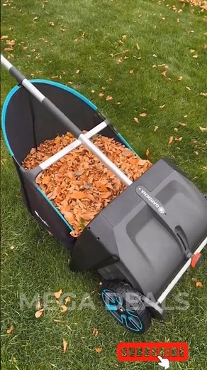 The Easiest Way to Pick Up Leaves—No Motor, No Hassle!