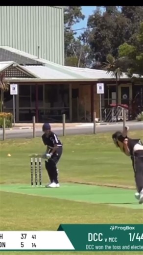 Off stump cart wheeling out of the ground #villagecricket ￼