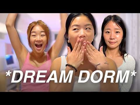 WE BUILT A COLLEGE DORM IN OUR BASEMENT!!! (it's actually so good…)