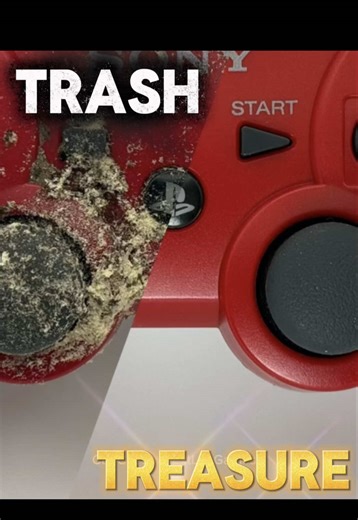 PS3 controller restoration. Full video on YouTube soon! #fypシ #viral #restoration #calming #strebito