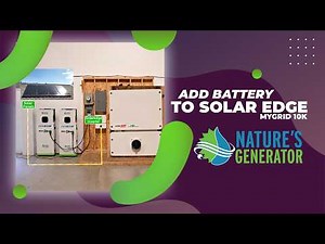 How to Add an AC-Coupled Battery to a SolarEdge System with an Automatic Transfer Switch