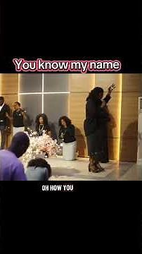 You know my name #gospelmusic #strength #worship ‪@tashacobbs‬