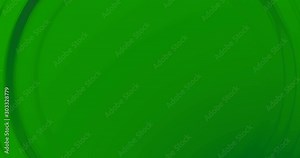 wave circle water effect in movement on surface on chroma key green screen background, real effect