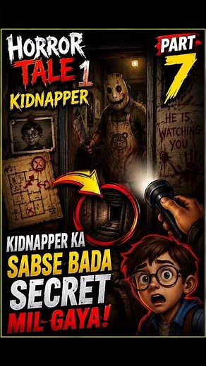 🎮 Horror Tale 1: Kidnapper Part 7 😱 Kidnapper Ka Sabse Bada Secret Mil Gaya! 🔥