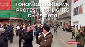 3K views · 228 reactions | Hundreds gathered for a lockdown protest / freedom march in downtown Toronto yesterday. Here are some highlights from the march. | Druthers News & Information | Facebook