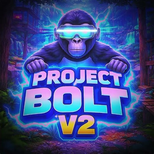 download project bolt v2 right now. and join code 1 to see staff
