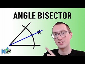 How to Construct an Angle Bisector! [Geometry]