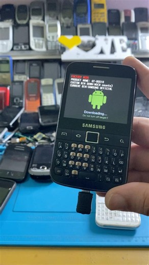 Galaxy y pro Download mode #samsung #mobile #nostalgia #retro #smartphone #reels