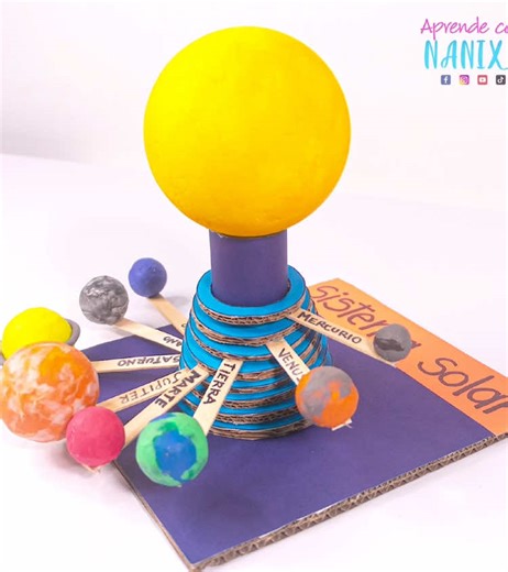 Maqueta del Sistema Solar: Tutorial Rápido y Creativo