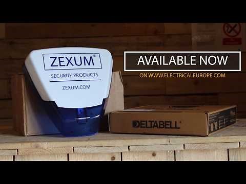 Zexum DIY Dummy Alarm Box With LED Backlight, Sounder, & Strobe