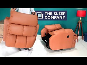 The sleep company luxe motorised recliner sofa installation | Sleep company recliner sofa assembly