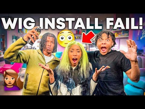 ROMAN & TD PUT A WIG ON ME?!?