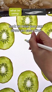 Learn how to draw an easy kiwi fruit on procreate with the quick and easy beginner digital art procreate tutorial 🥝🥝 Watch me draw an easy kiwi fruit using our realistic watercolour brushes set for procreate which are perfect for digital artists, procreate beginners, and those looking for professional, realistic brushes, natural watercolor texture, and easy digital drawing for your ipad. What im using: 🎨 the watercolour brushes and canvas are part of the realistic watercolour brush set for pr