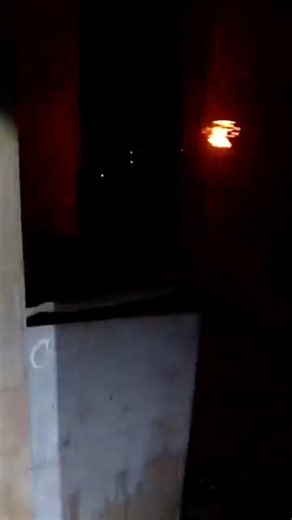 Fireball appears in front of the team on the haunted island