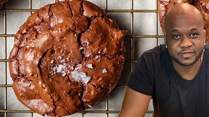 131K views · 126 reactions | Tavel Bristol-Joseph brings the gooey, chocolatey goodness of brownies into these almond flour chocolate cookies. Check out the recipe here: https://www.vice.com/en_us/article/g5pgzy/chocolate-and-almond-cookies-recipe | Munchies | Facebook