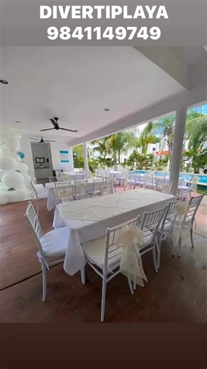 Renta de mesas sillas manteles inflables rockola futbolito toldos hieleras vitroleros ventiladores loza plaqué cristalería tiffanys todo para tu fiesta DIVERTIPLAYA 984 114 9749 | Caro Divertiplaya | Facebook