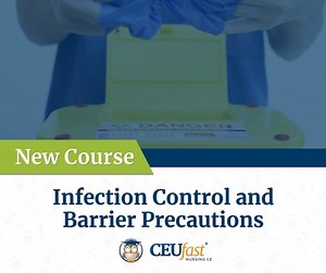 🚨 New Course: Infection Control and Barrier Precautions View here: https://ceufast.com/course/infection-control-and-barrier-precautions-general After completing this course, participants will know basic infection control procedures and techniques. #CEUfast #CEUs #CEprovider #Nursing #NursingCEs #InfectionControl #BarrierPrecautions #Medical #Healthcare | CEUfast Nursing CE