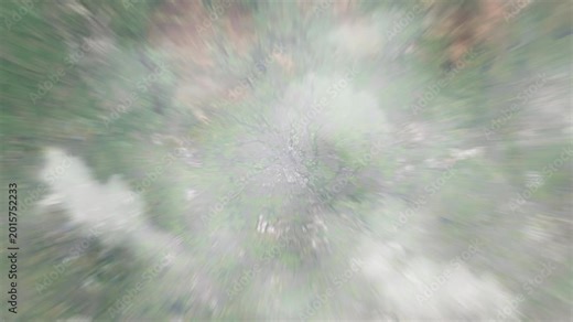 Earth zoom from Bolton - United Kingdom - And zoom out through clouds and atmosphere into space. Satellite view.