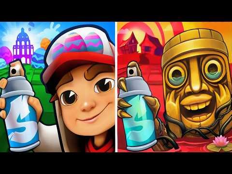 Subway Surfers 🆚 Temple Run 2 Games Comparison EP2