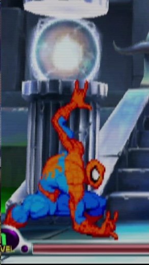 Sprites vs 3D model - Evolution of Spiderman in Marvel vs Capcom #marvelvscapcom